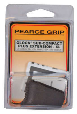 Grips Pads Stocks Pearce Grip Grip PEARCE PLUS FOR GLOCK 26/27/33/39